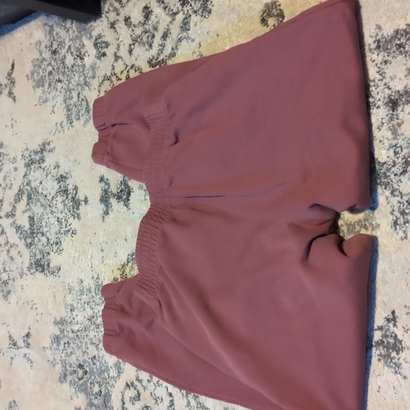 adidas Women’s Sweatpants Pink Mauve quiet crimson New large comfy warm - Picture 4 of 4